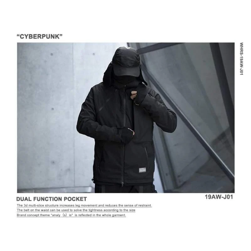 Cyberpunk Dual Function Pocket Jacket - Image 8