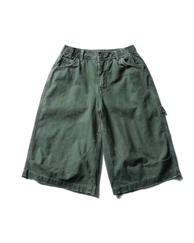 Street Unisex Denim-Look Shorts | Baggy Jorts - Image 21