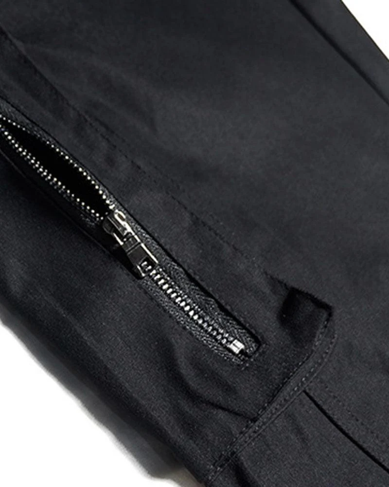 Techwear Outfits Black Jacket And Pants Set(Sold Separately) - Image 15