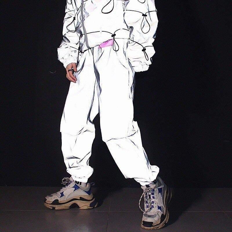 Techwear Reflective Pants - Image 3