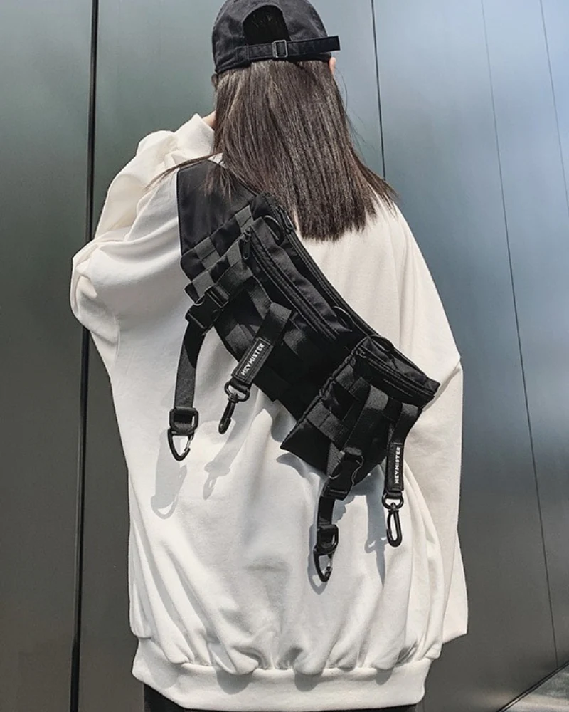 Techwear Sling Chest Bag - Image 7