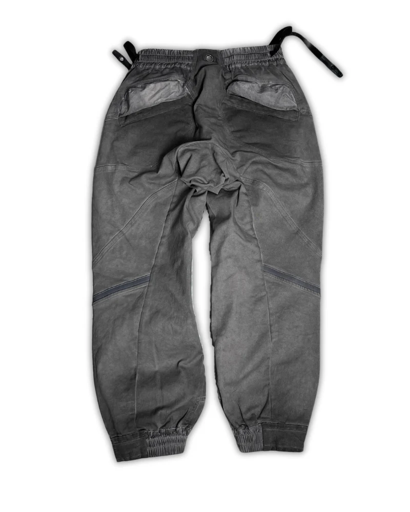 Wasteland Wear 3D Cut Distressed Double-Layer Cargo Pants - Image 11