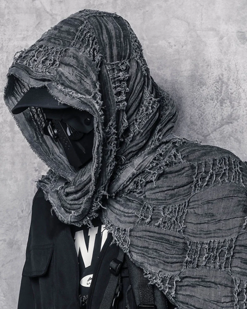 Wasteland Wear Distressed Tactical Shawl Scarf - Image 3