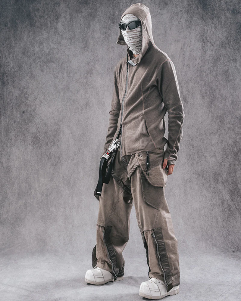 Wasteland Wear Functional Zip Up Hoodie Jacket - Image 3